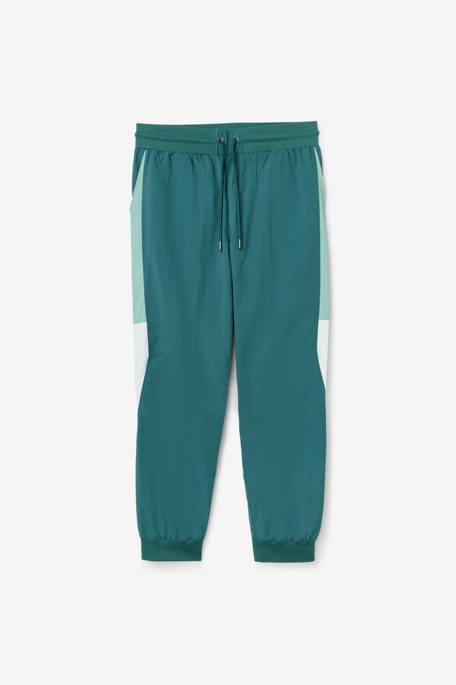 Fila Klio Windpant Turquoise Pants Mens - NZ 84725-HFAW